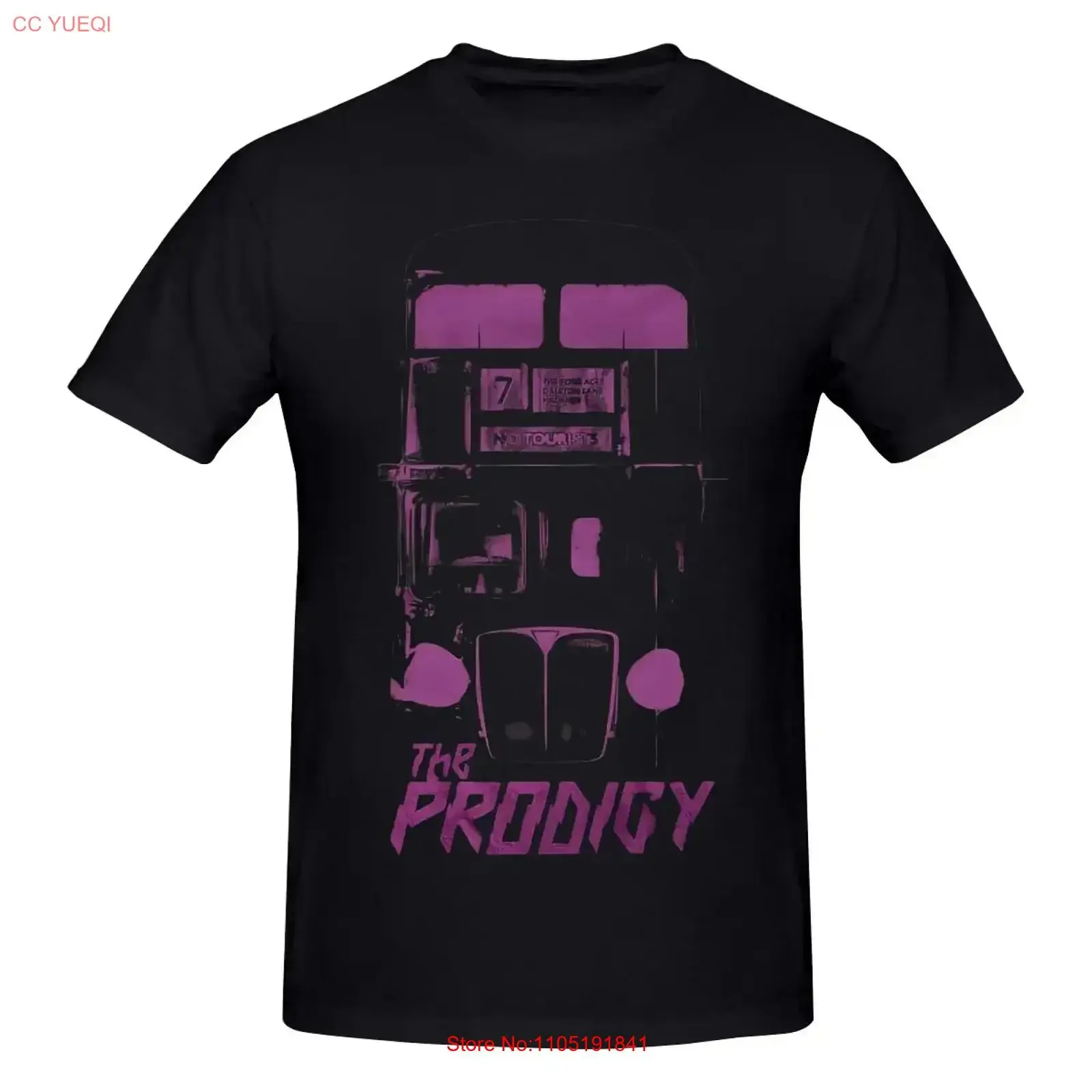 The Prodigy No Tourists Band Black  T Shirt Reprint KH7557 vintage Washed graphic fashion Casual Unisex Comfortable streetwear