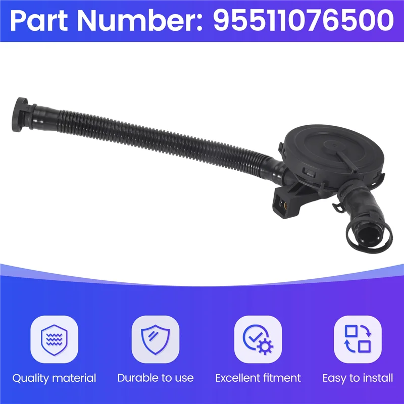 A73X-válvula de ventilación del cárter del coche para Porsche Cayenne 2004-2006 3.2L V6 95511076500 955 110 765 00