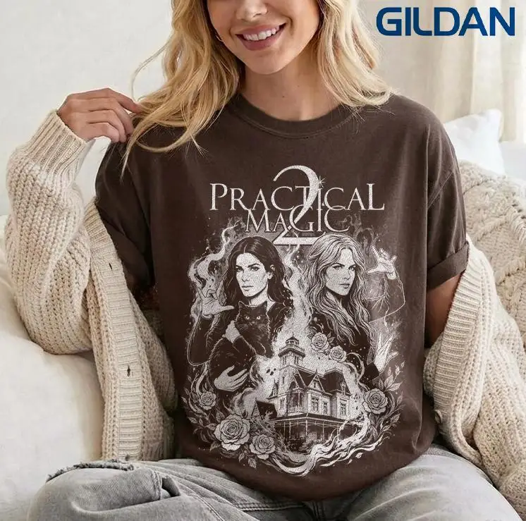 Practical Magic 2 Shirt, Owens Sisters T-Shirt, Hexen-Halloween-T-Shirt, Gruseliges Geschenk – Detail 2