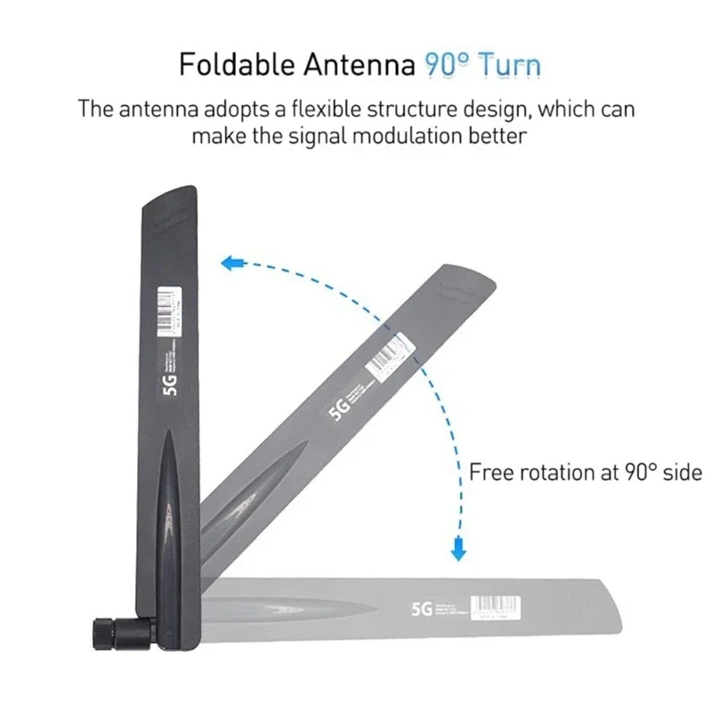 Full Band Omnidirezionale Modem Router Antenna Segnale Alto 600-6000 MHz Adatto Per Scheda Rete Wireless WifisRouter