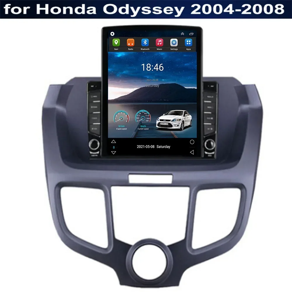 Radio para Auto Android 15 con 8G+256G para Honda Odyssey RB1 2004-2008, Reproductor Multimedia, Navegación GPS, Estéreo