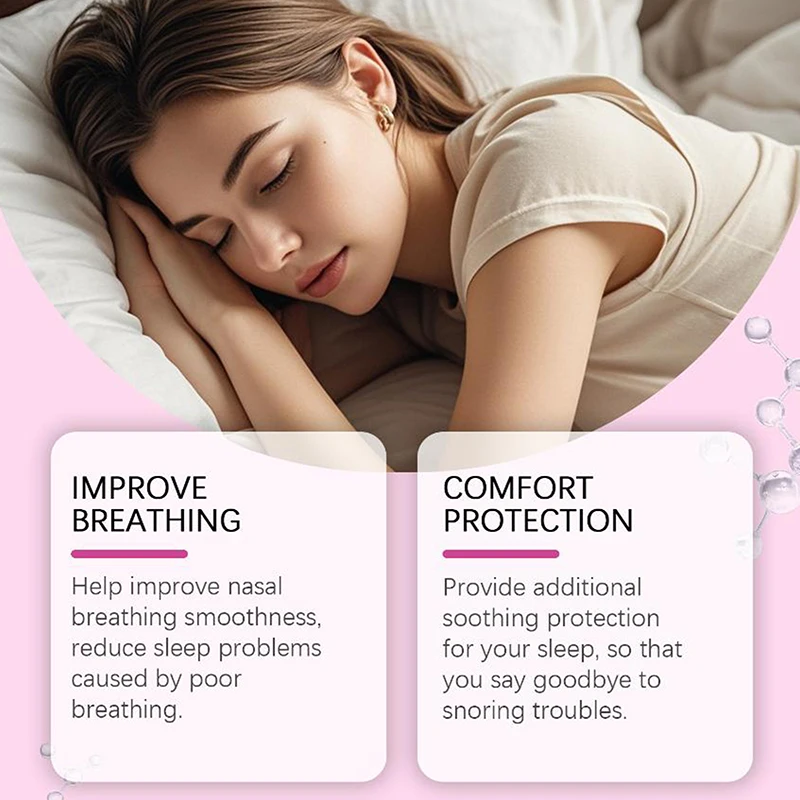 

Stop Snoring Patch Nose Breathing Correction Improve Sleeping Promoting Better Breath Portable Night Sleep Mouth Orthosis Tape