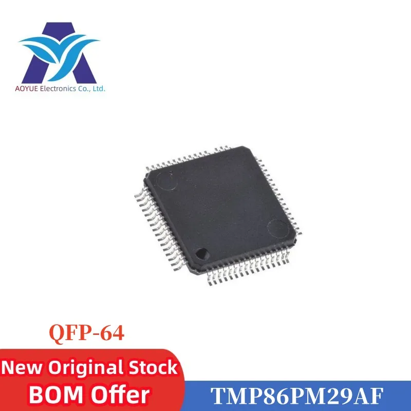 

TMP86PM29AF TMP86PM29AFG QFP-64 CMOS 8Bit microcontroller Series, предложение BOM