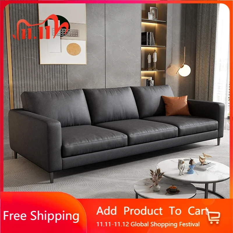 

Chaise Lounge Living Room Sofas Minimalist Couch Puffs Modular Sofa Living Room Floor Leather Sofas Para Sala Furniture Set