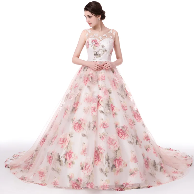 BM 2025 Flower Prom Dresses A-Line Tulle Party Gown Christmas Robes De Cocktail Princess Formal Evening Gowns