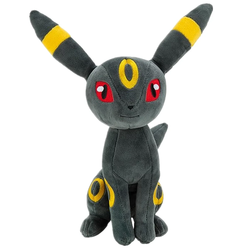 Pokemon Umbreon Nachtara peluche pet Pokemon, 20 cm, giocattolo Pokemon con licenza ufficiale