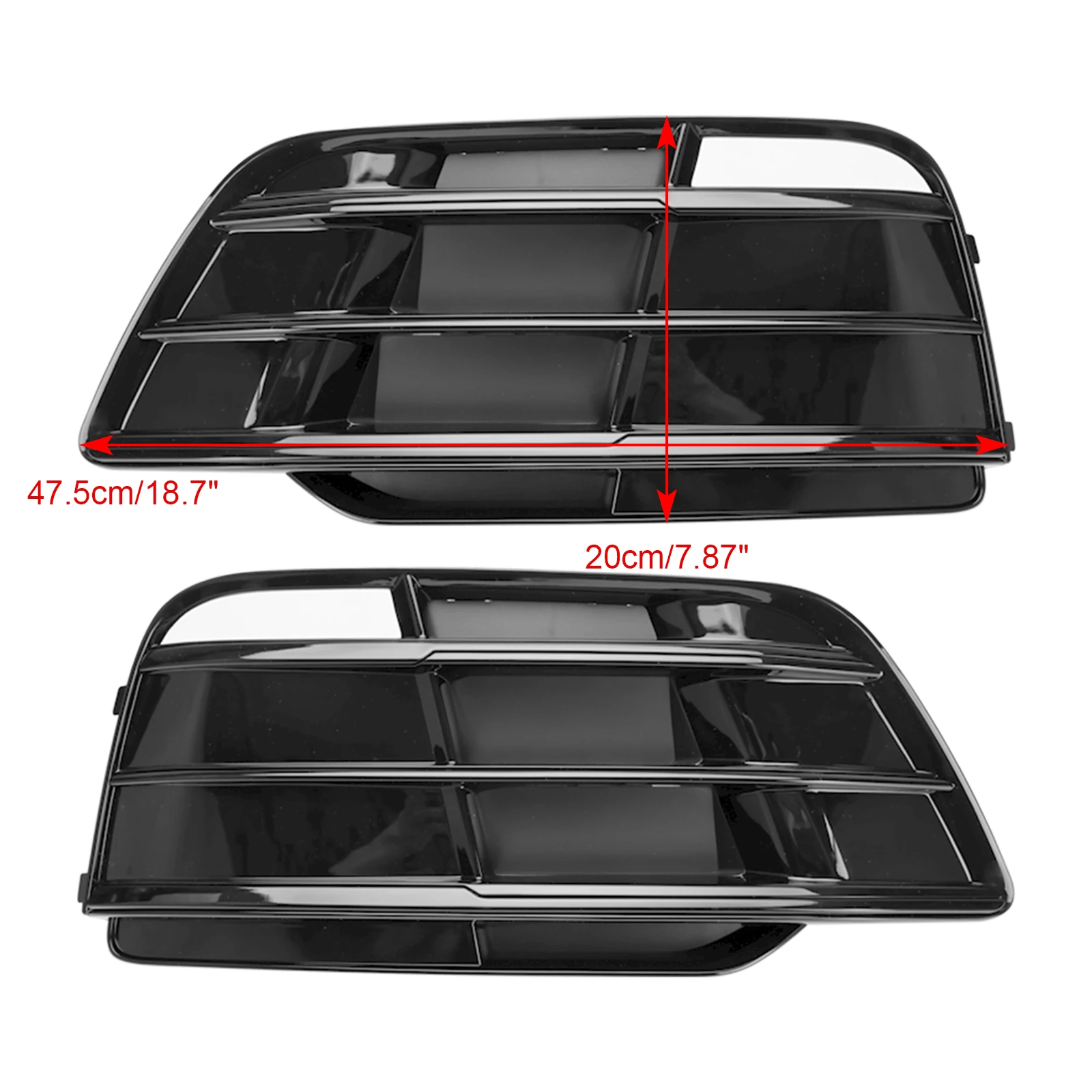 Artudatech Front Bumper Grille Grill 80A807679MRU6 Fit Audi Q5 SQ5 Pre-Facelift 2018-2022