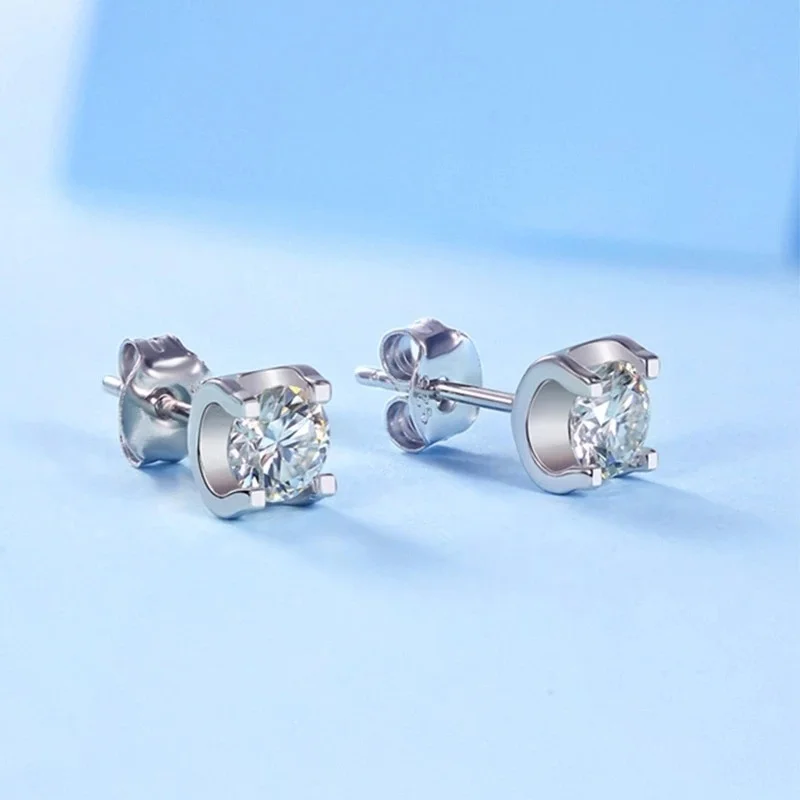 JoyceJelly 3ct D Clolor Echter Moissanit Schmuck Sets Damen Sterling Silber 925 Ohrringe Halskette Für Frauen Braut Set Geschenke – Detail 17