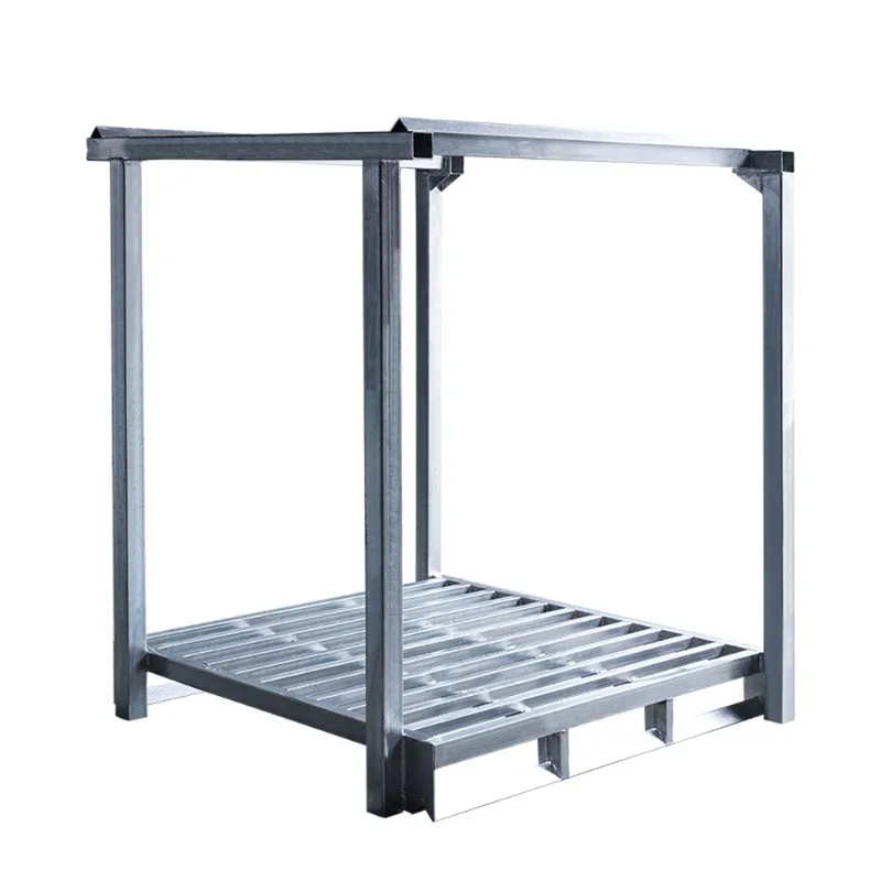 Galvanized color cold storage clever solid rack steel can be stacked high warehouse cloth cage heavy shelves
