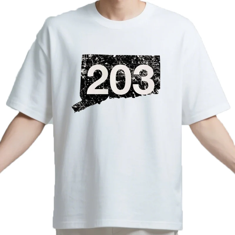 Stamford Bridgeport Zone Code 203 сорочка Connecticut cadeau hommes Скидка Normcore футболки haut en хлопок футболки St