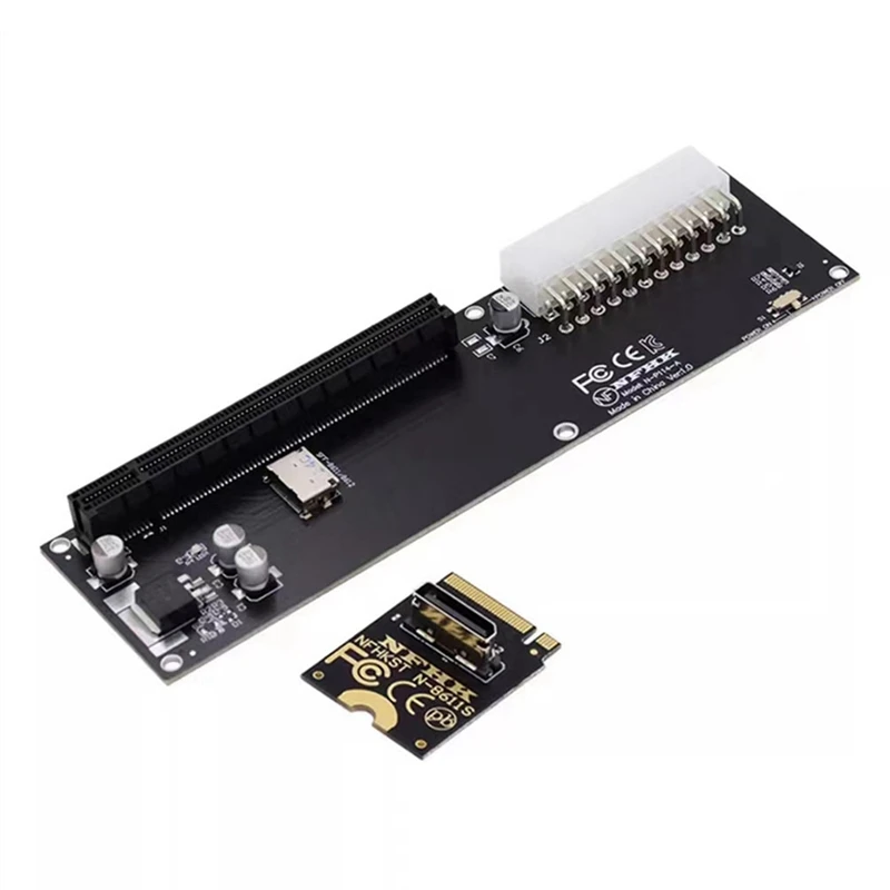 For Oculink SFF-8612 SFF-8611 Adapter Card PCI-E 16X 2230 M.2 M-Key Adapter For GPD WIN Max2 External Graphics Card