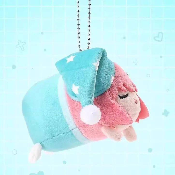 Nouveau Anime espion × famille Anya pyjamas dormir en peluche porte-clés petit pendentif pour les filles 10CM enfants jouets en peluche enfants cadeaux