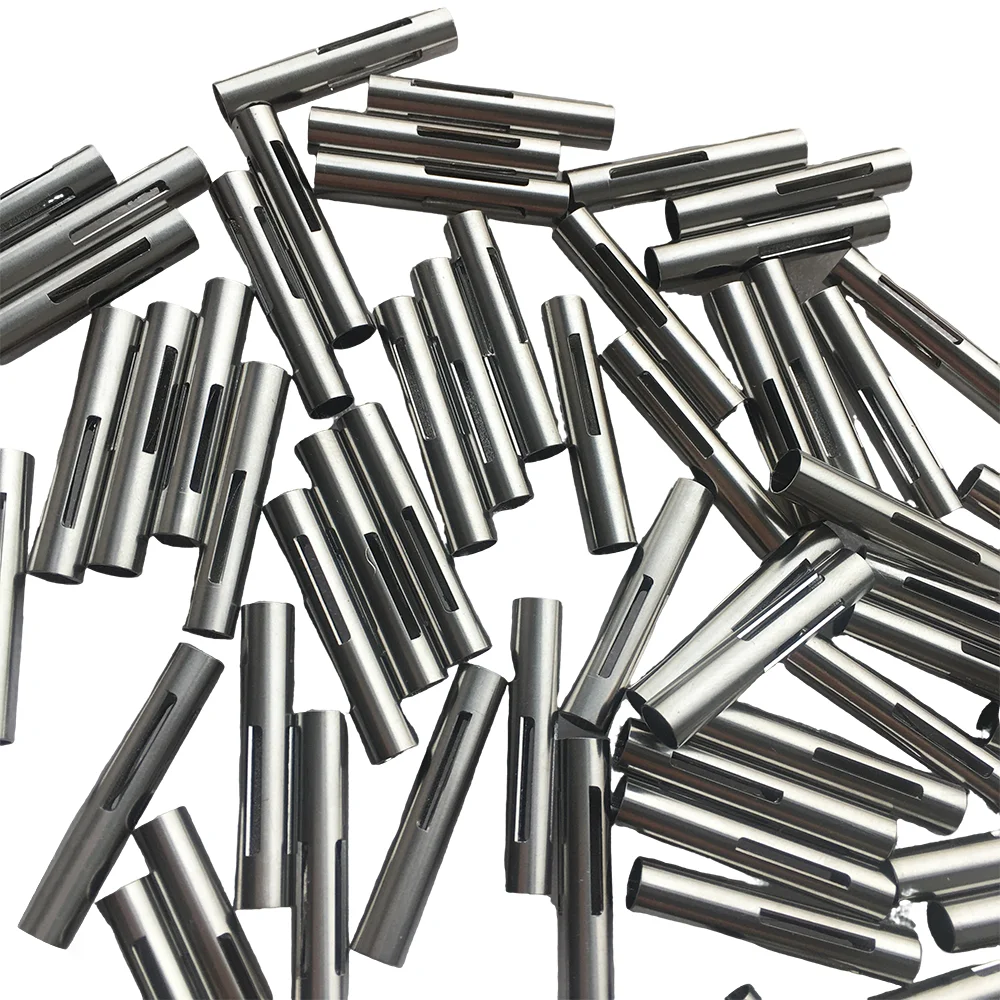 Tubo capilar de acero inoxidable pulido CNC mecanizado - imagen 4
