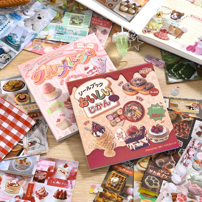 30 Photos/Bag Personalized Sticker Japanese Food Series Landscape Book Is Suitable For DIY Scrapbook Album Diary ﻿