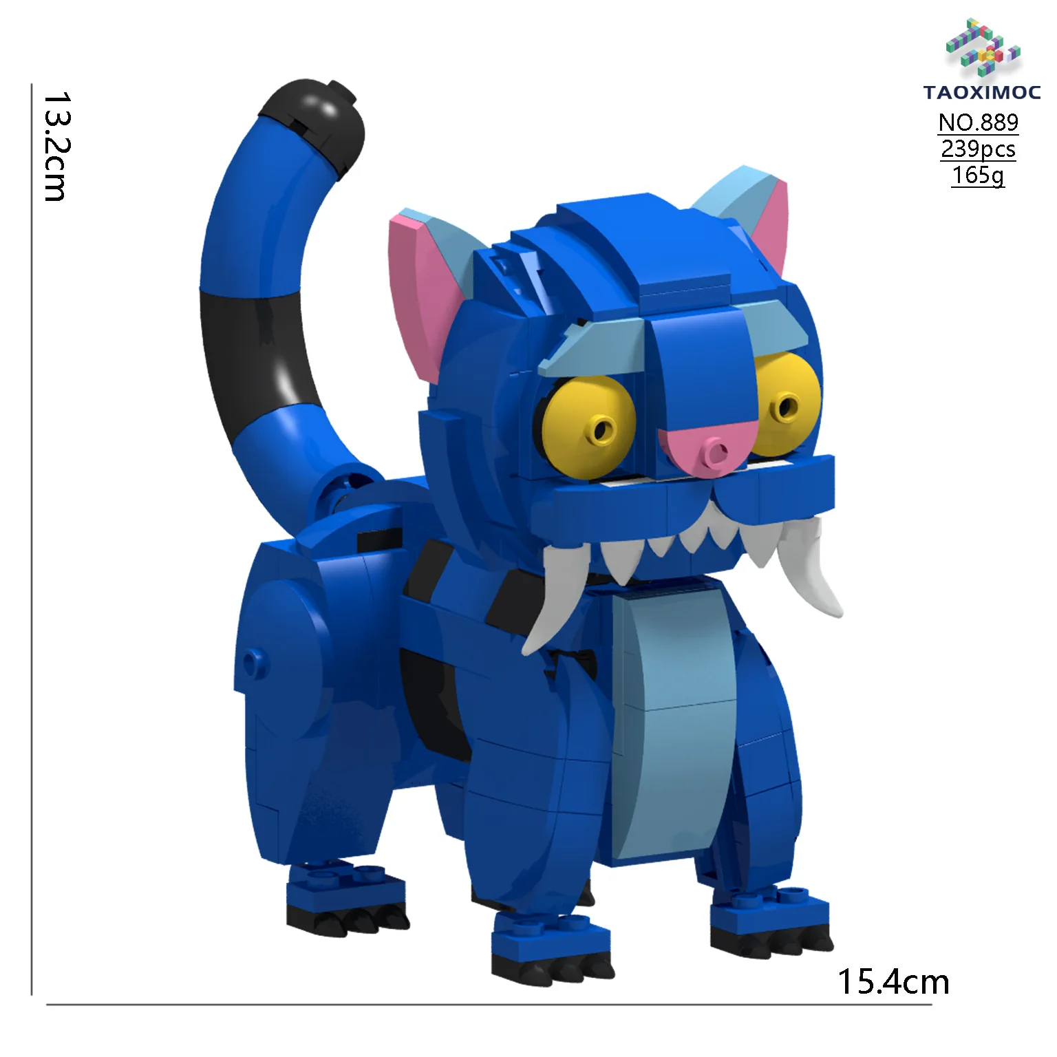 منتج جديد عبر الحدود: مجموعة مكعبات بناء KPop Demon Hunters، تمثال لعبة نموذجية مجمعة من Lumi