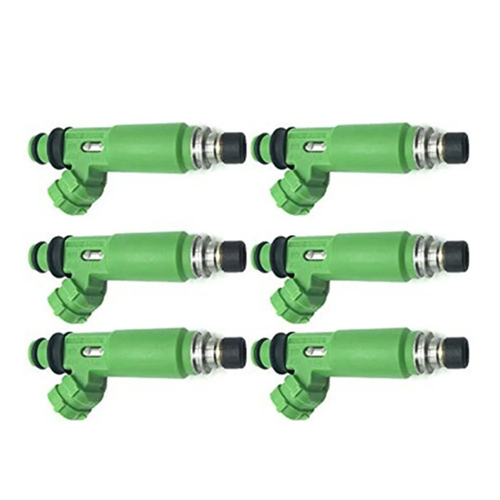 ​6X for Mitsubishi Montero Sport 3.0L 6G72 1998-2003 Fuel Injectors 195500-3170 1955003170 MD332733