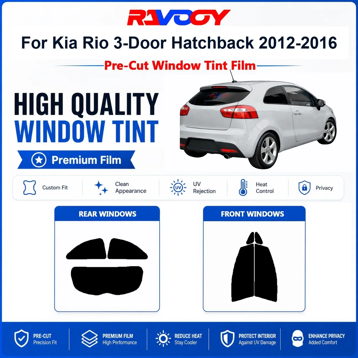 premium-pre-cut-window-tint-for-kia-rio-3-door-hatchback-2012-2016-front-rear-windows-uv-heat-rejection-privacy-film