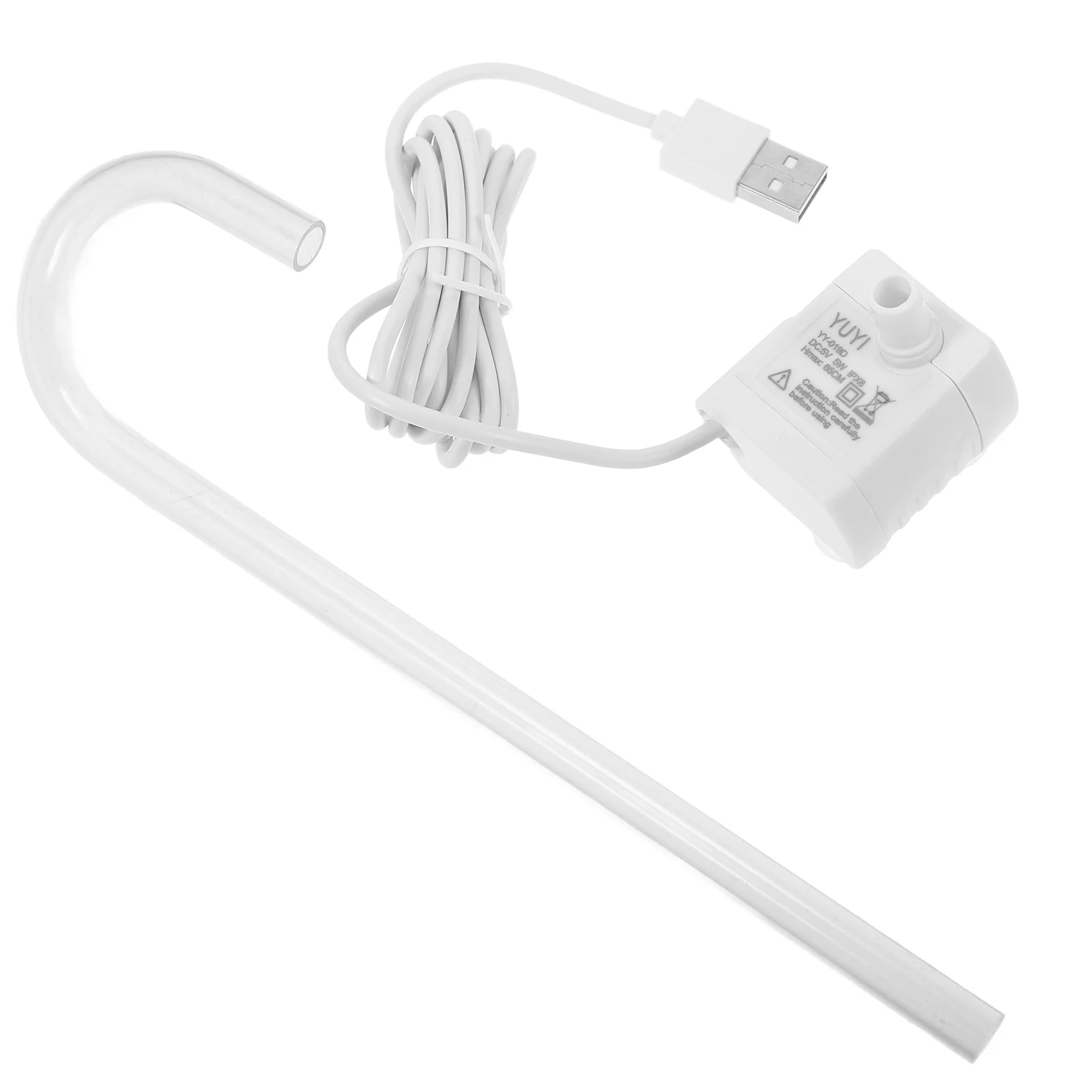 

Fish Tank Small Water Pump Submersible Indoor Circulating White Portable Student
