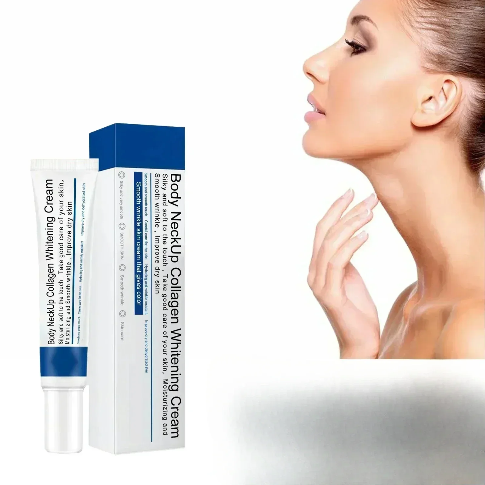 Neck Lines Protein Cream Moisturis Nourish Eliminate Double Chin Eliminate Tightening Fine Lines Anti-aging