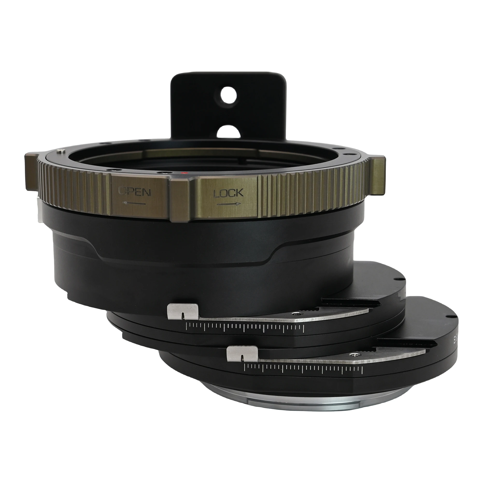 

Переходное кольцо для крепления объектива XPIMAG с двойным переключением передач, совместимое с объективом Pentax 67, к камере Fujifilm GFX