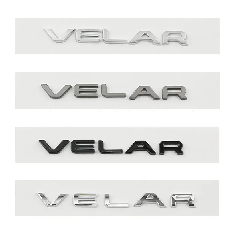 Car Stickers Rear Boot Refit Accessories Trunk Logo Decorate For L R R R VELAR High Availability RDYNAMIC VELAR Letter Badge