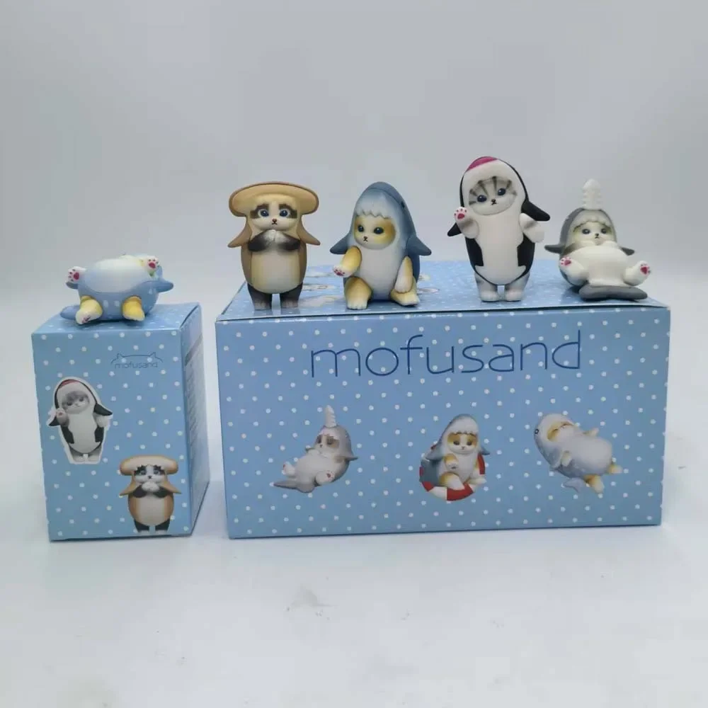 Mofusand Deep Sea Roleplay Figure Shark Costume Collectible Anime Ocean Explorer Gift for Collectors Limited Mystery Pack