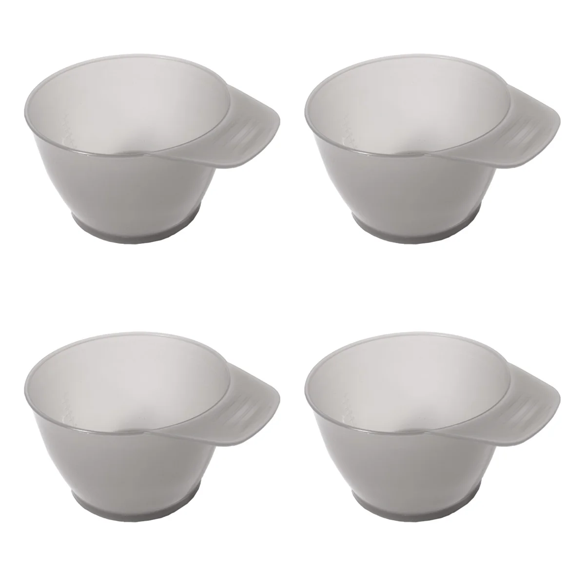 4pc large capacity coloring mixing hair styling bowl,hair dye mixing bowl,manual hair dye cream mixer,Special for real hair wigs