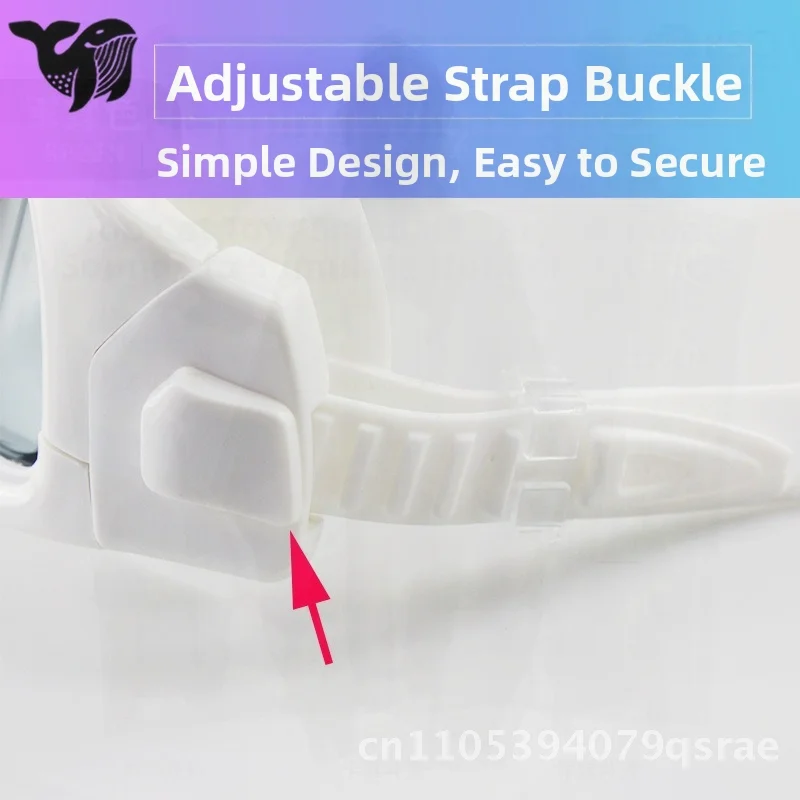 

Очки для плавания HD в большой оправе для взрослых, водонепроницаемые противотуманные силиконовые очки для плавания с опцией печати, черные, прозрачные, белые