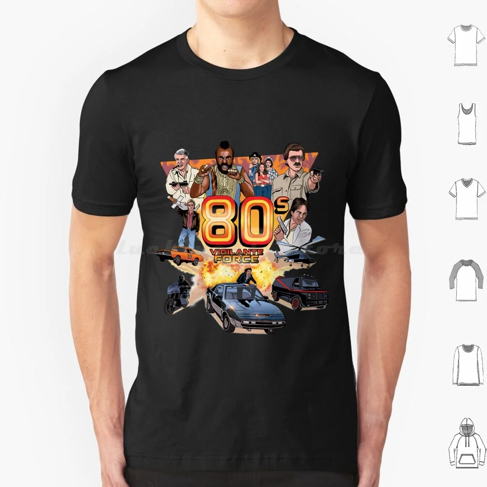 

80 _ S Force Classic T-Shirt T Shirt Men Women Kids 6Xl 80S Nostalgia Retro Colourful Movies Action A Team Heroes Memories