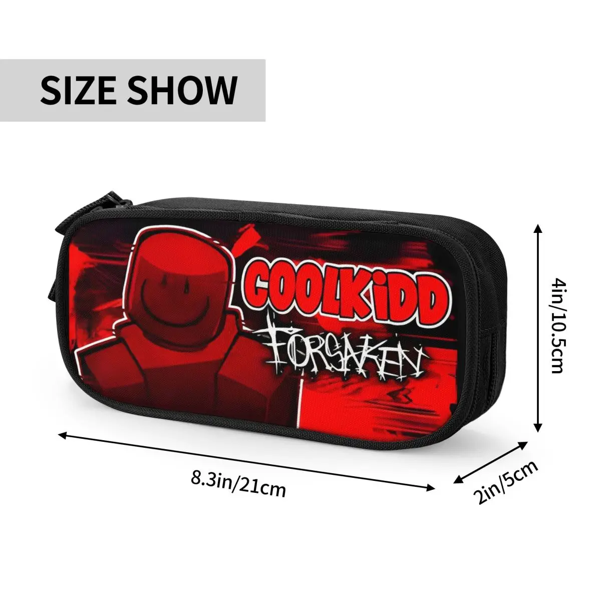 Forsakens Coolkidd Astucci per matite Borse portapenne alla moda Ragazze Ragazzi Astucci per regali per ufficio di grande capacità