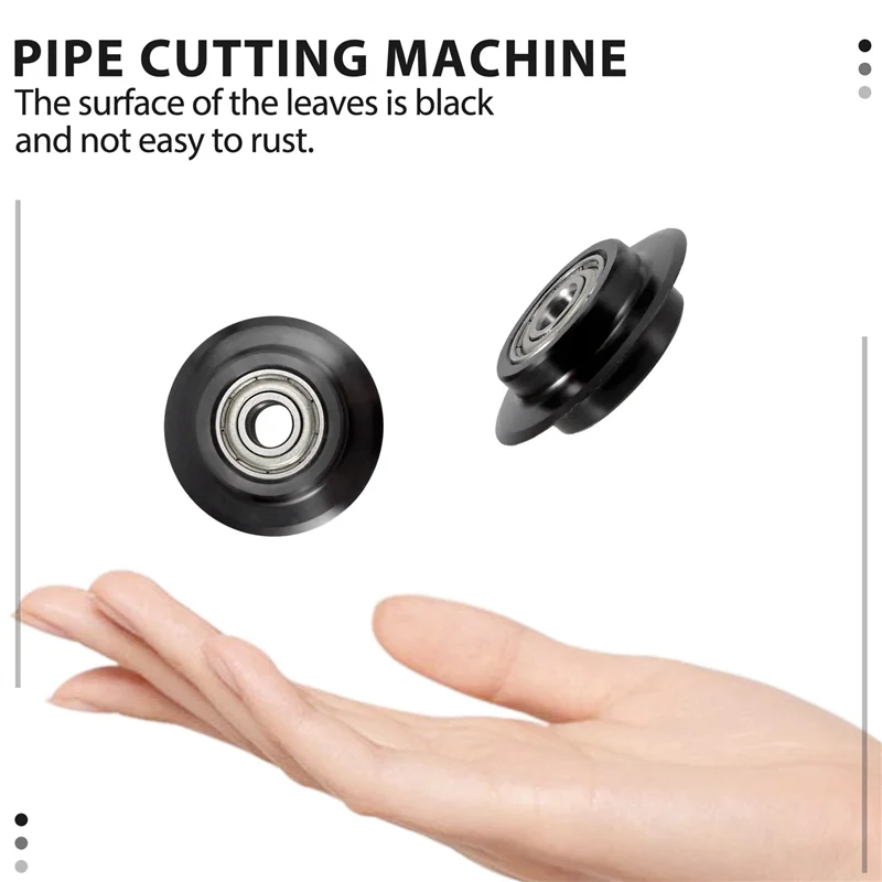 

PZHI-6Pcs Bearing Cutting Blade Alloy Steel Blades For Tube Cutter Pipe Cutter Copper Stainless Steel Tube Shear Circular