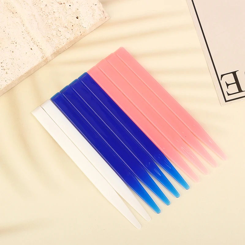 10pcs/set Blue Dental Lab Plastic Mixing Spatula For Impression Material Alginate