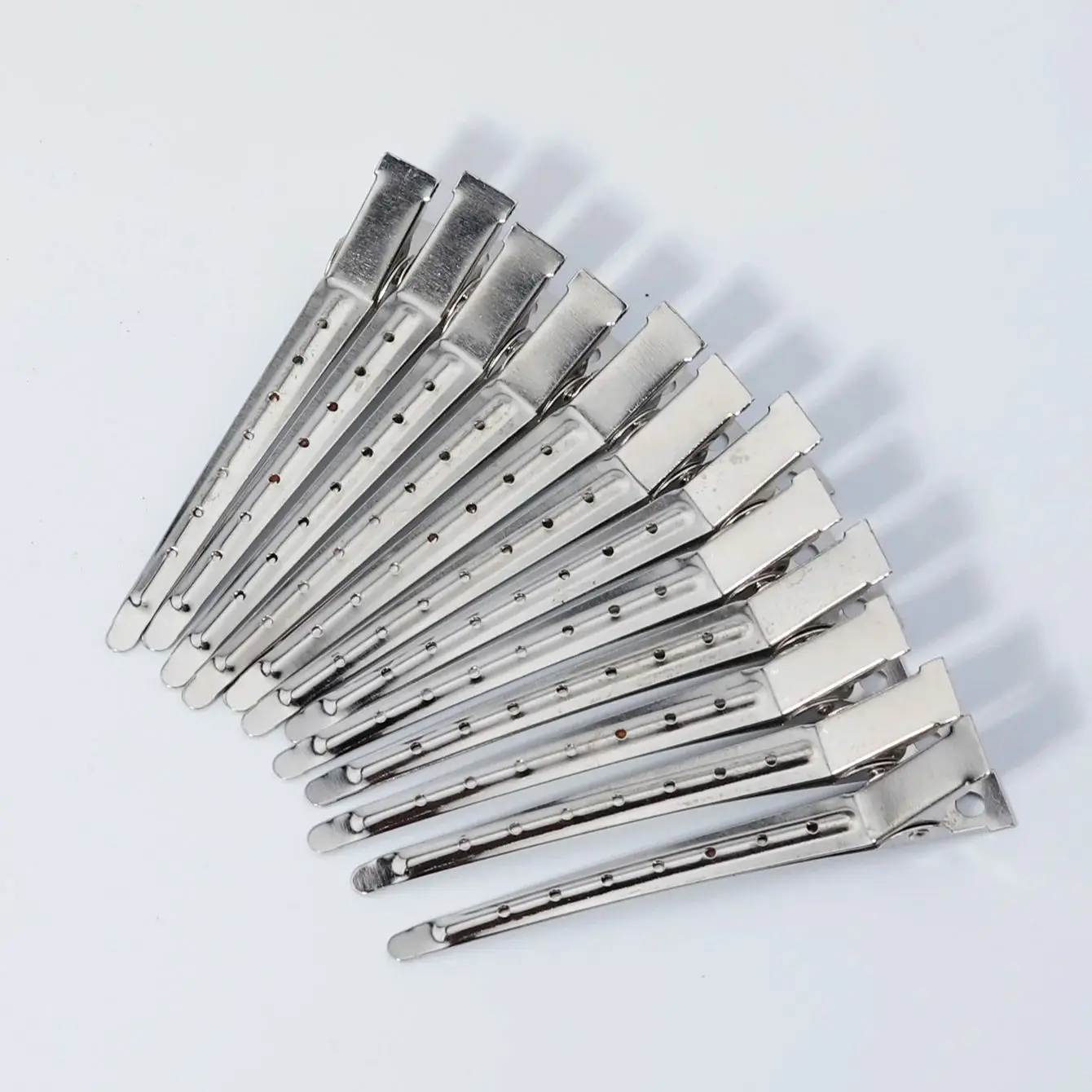 Hair Styling and Sectioning Clips - Metal Duck Bill Clips, Easy hair styling, Special for real hair wigs