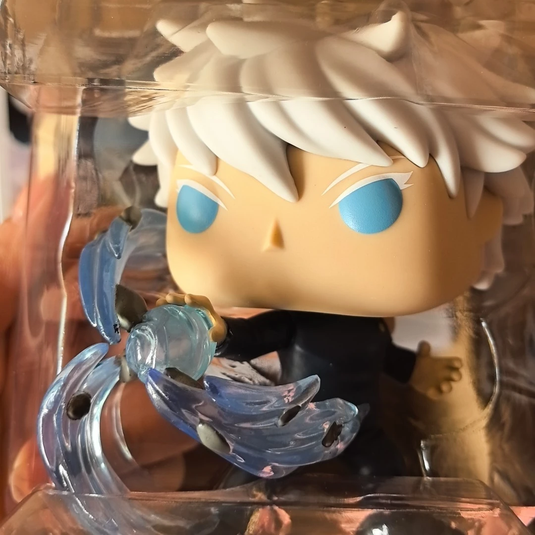 Satoru Gojo (تقنية ملعونة اللفة: أزرق) 1885 Jujutsu Kaisen الشكل FUNKO POP تحصيل طبعة محدودة الديكور لعبة هدية