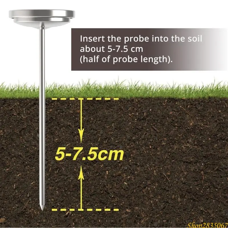 مقاييس التربة الحرارية الدقيقة اختبار التربة المتر متر المقاوم للصدأ قياس 831F