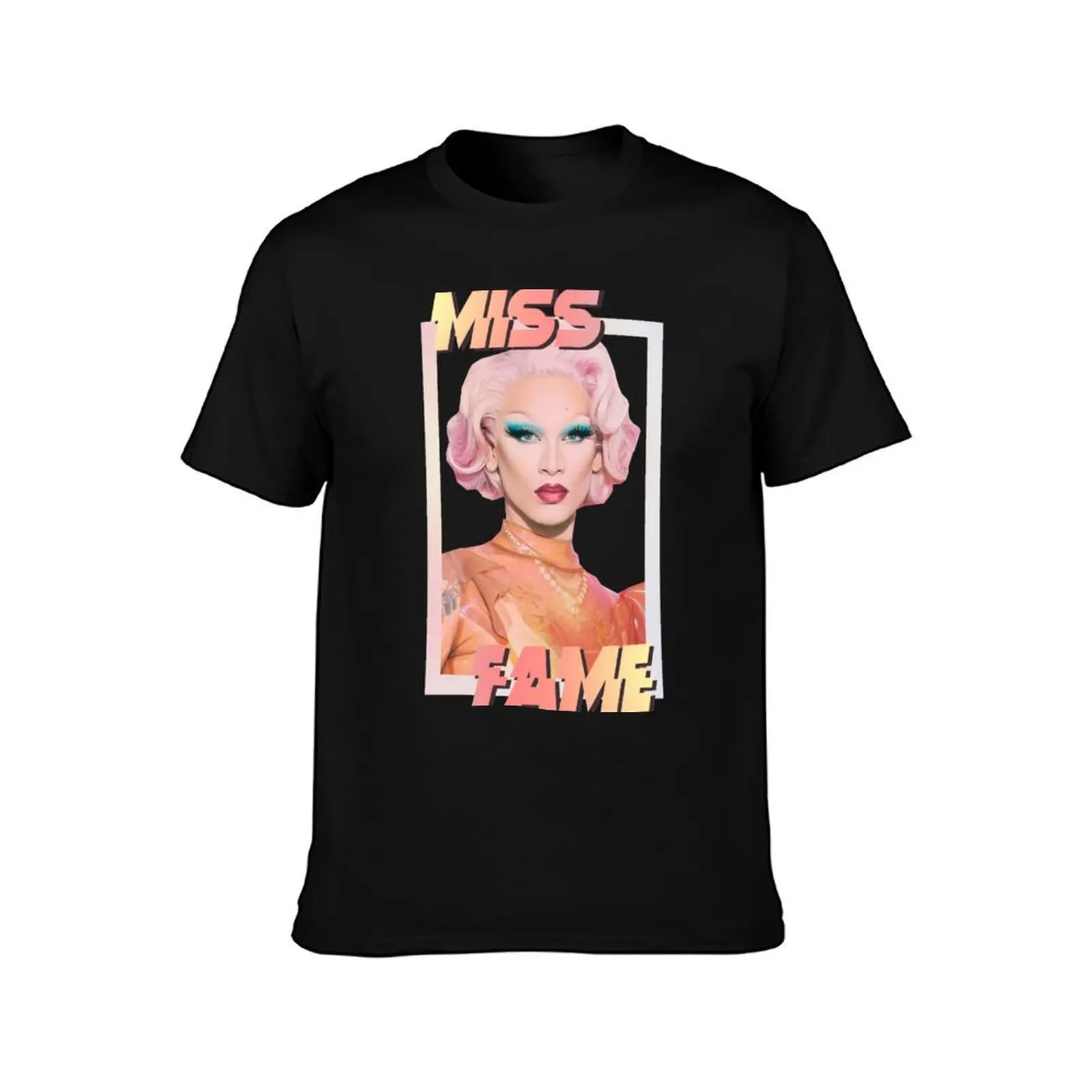 MISS FAME T-Shirt Big Size Crew Neck T-Shirt