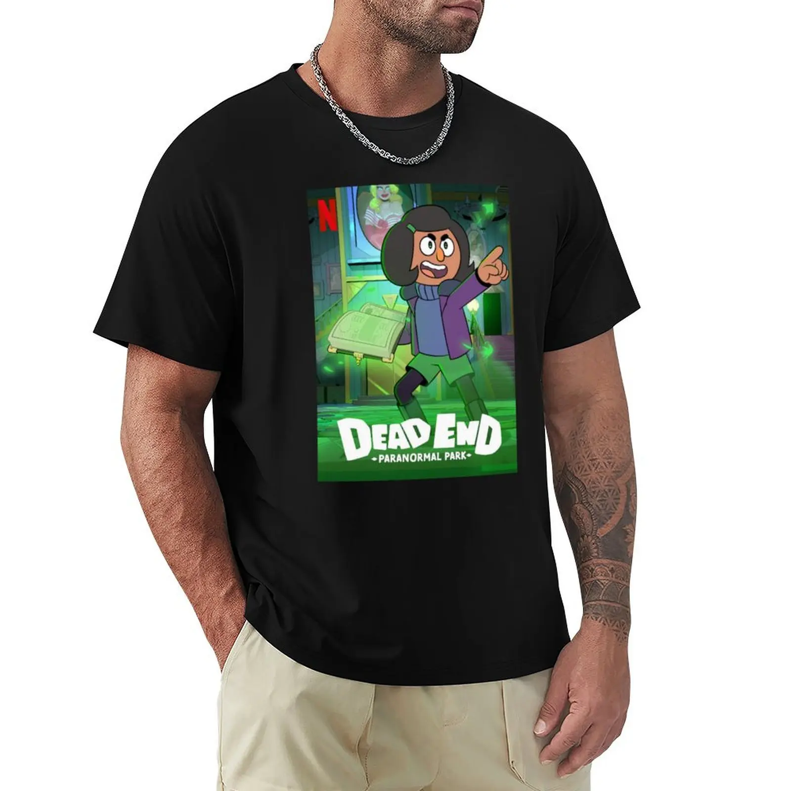

Dead End Paranormal Park T-Shirt Plus Size Loose Short Sleeve Top
