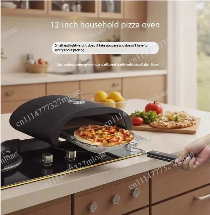 Oven Household American Commercial Portable Pizza Oven High Temperature Heating Baking Oven 12 Inch