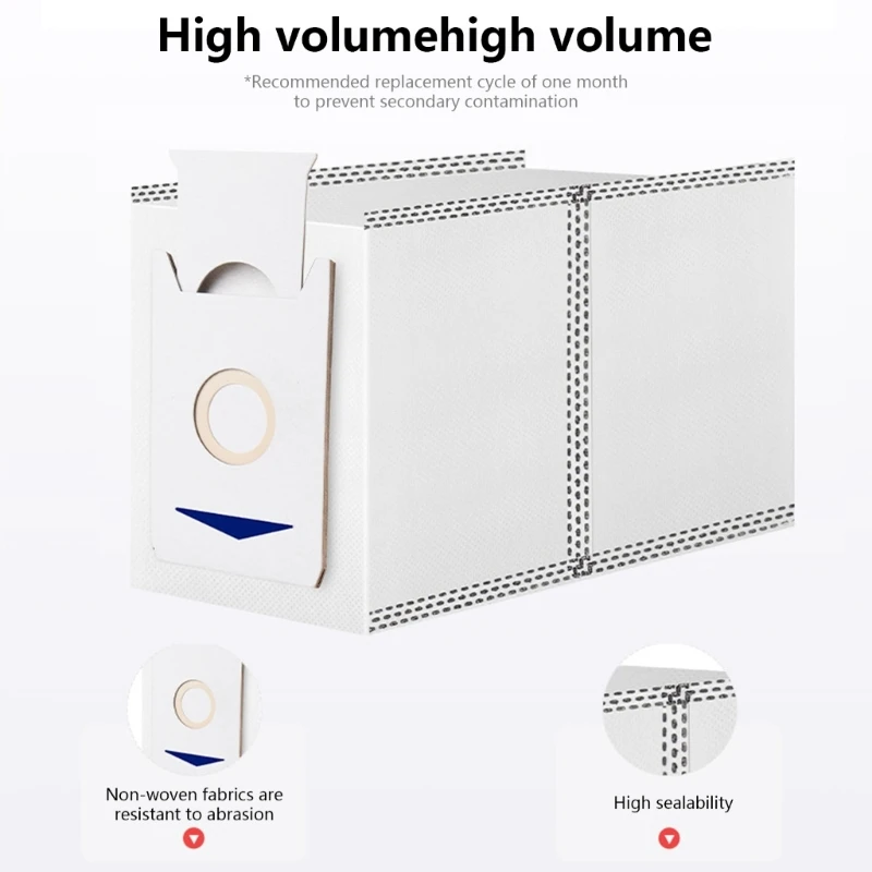 M2EE ชุดถุงเก็บฝุ่น 10 ใบถุงเก็บฝุ่นผ้าเครื่องดูดฝุ่นอะไหล่