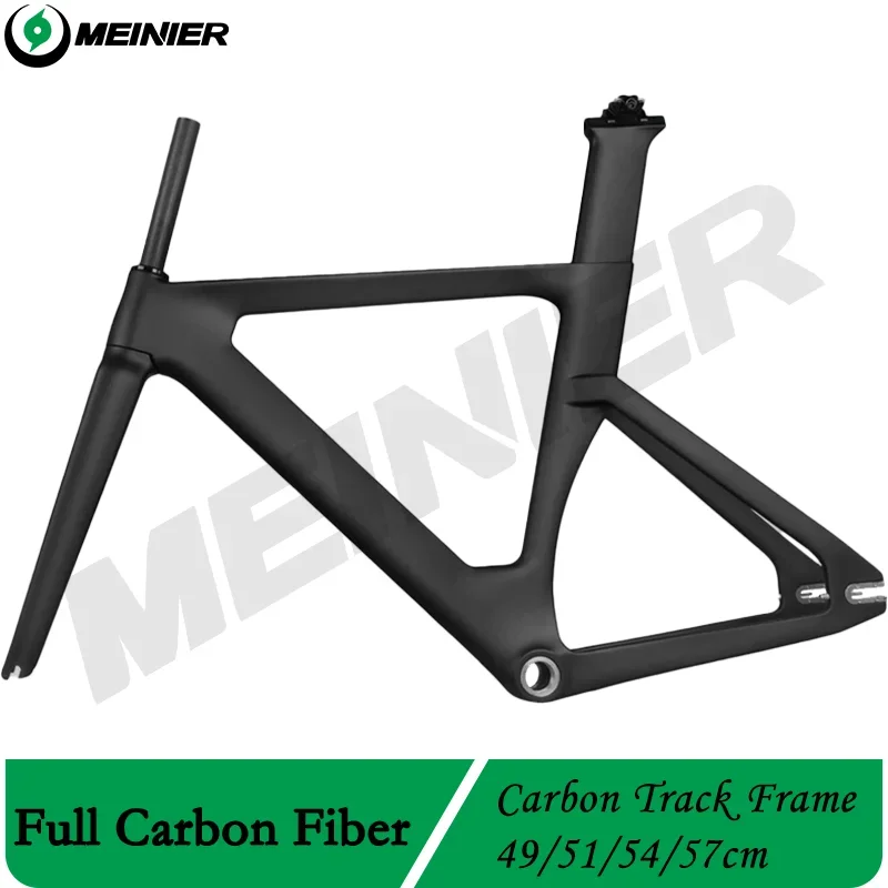 

New type of carbon fiber frame, rail wheel rail bicycle frame, lightweight speed sensitive frame, single-speed 700c rail frame