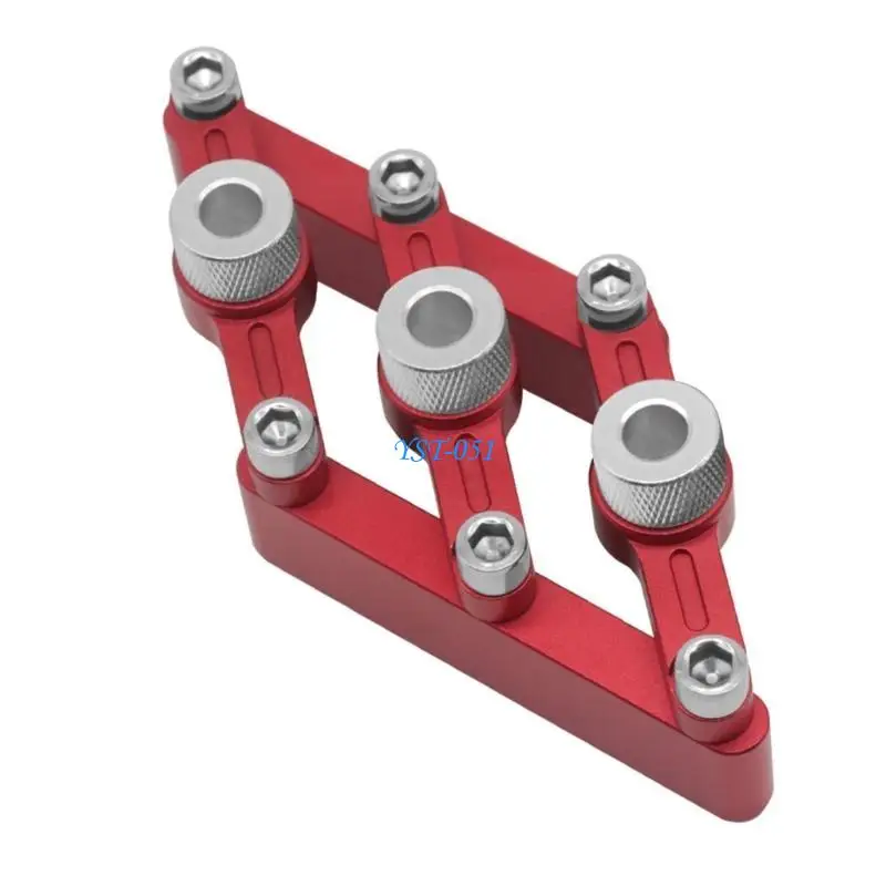 E15A النجارة الخشبية ذاتية تدوير Dowelling Jig Round Tenon Hole Seleer متعددة الوظائف #2