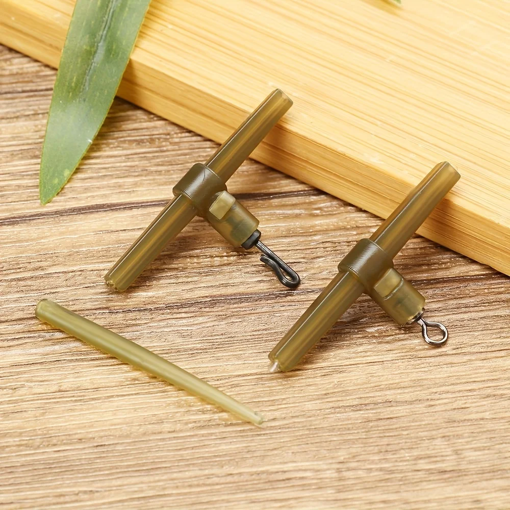 15/30 Stück Anti-Tangle Karpfenangel-Rig mit Wirbelhaken und Helikopter-Link – Unverzichtbares Zubehör für Karpfenangler – Detail 8