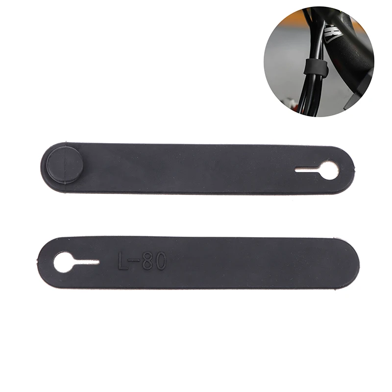 10 stuks motorfiets elastiekjes frame beveiligen kabelbinders kabelboom elektrische voertuig remkabelbinders elastische fix accessoires