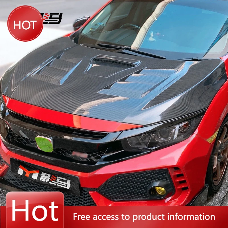 

Высококачественный передний капот из углеродного волокна для крышки двигателя 10-го поколения