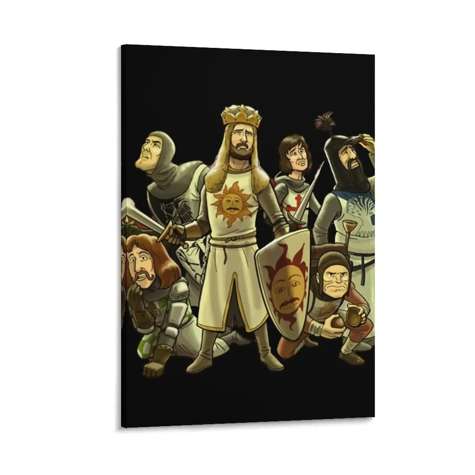

Monty's Knights of The Round Table Canvas Painting poster mural room decoration accessories modern home decoration