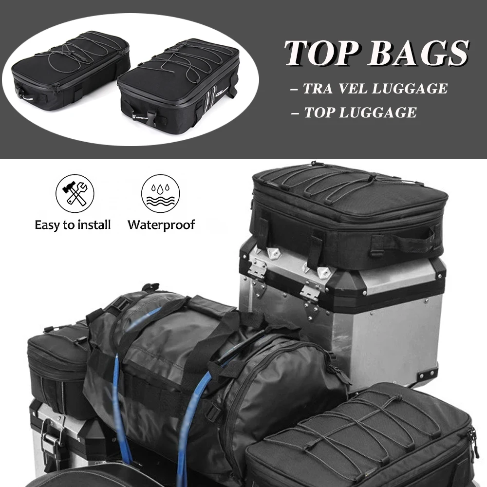 

Top Bags Motorcycle For BMW F850GS R1250GS R 1250 GS ADV Adventure F750GS Top Box Panniers Top Bag Case Luggage Bags