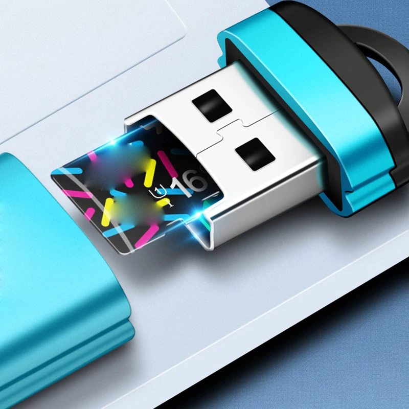 미니 고속 USB 2.0 카드 리더 TF 마이크로 SD 메모리 카드 어댑터, 컴퓨터 데스크탑 노트북 USB 카트리지용