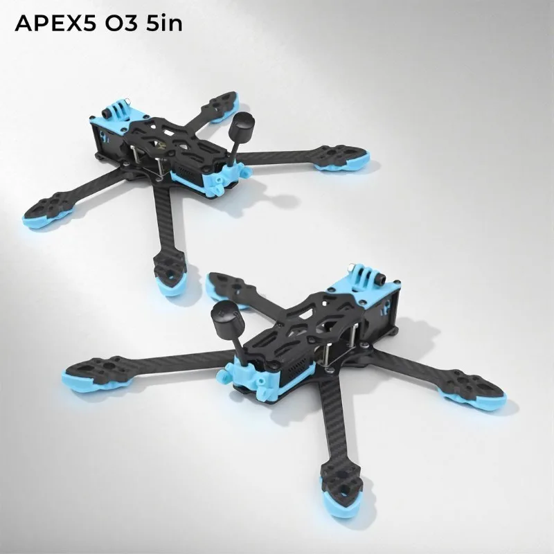 

APEX5 O3 5inch KIT 225mm Frame FPV Racing Drone For O3 Air Unit HD Carbon Fiber Quadcopter Frame Kit 5.5mm arm For APEX FPV