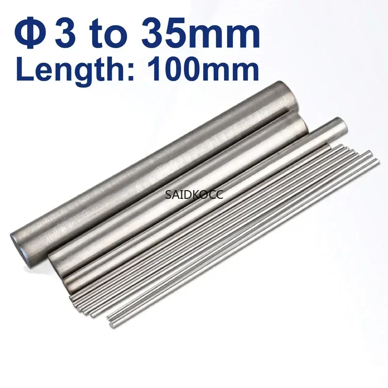 TC4 Titanium rod 6al-4v Round Bar Grade 5 diameter 3mm to 35mm titanium bar customize cnc service