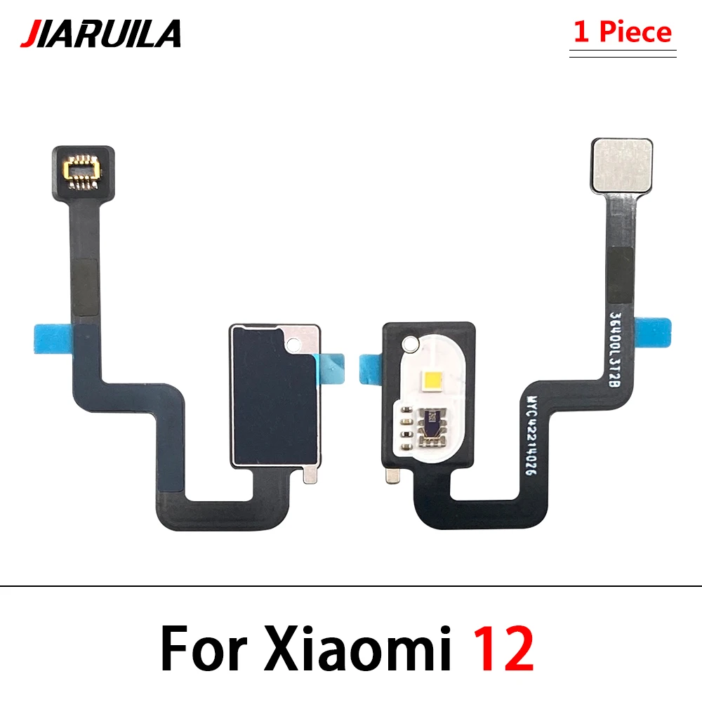 LED Flash Light Sensor Flex Cable For Xiaomi 12 Lite 11T 11 Ultra 13 Pro 12 11 Pro 12x Proximity Distance Ambient Repair Parts